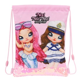 Child's Backpack Bag Na!Na!Na! Surprise Sparkles Pink 26 x 34 x