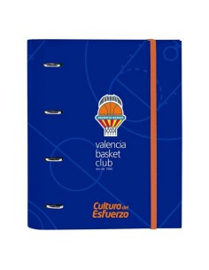 Raccoglitore ad anelli Valencia Basket M666 Azzurro Arancio (27 x 32 x 3.5 cm) da Valencia Basket, Armadi schedari - Ref: S43...