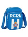 Bandolera RCD Espanyol 611753672 Azul Blanco (16 x 22 x 6 cm) | Tienda24 Tienda24.eu