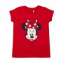 Camisola de Manga Curta Infantil Minnie Mouse | Tienda24 - Global Online Shop Tienda24.eu