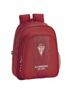 Zaino per Bambini Real Sporting de Gijón Rosso da Real Sporting de Gijón, Zainetti per bambini - Ref: S4301210, Precio: 20,28...