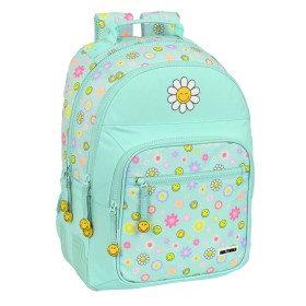 Cartable Smiley Summer fun Turquoise (32 x 42 x 15