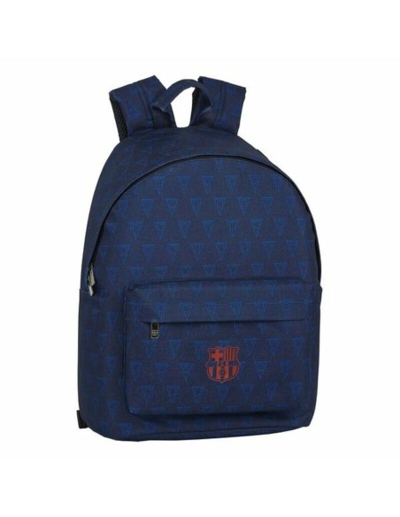 Mochila para Portátil F.C. Barcelona 14,1'' Azul marino 31 x 41 x 16 cm | Tienda24 Tienda24.eu