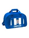 Borsa da Palestra R. C. Deportivo de La Coruña Azzurro Bianco (40 x 24 x 23 cm) da R. C. Deportivo de La Coruña, Borse sporti...