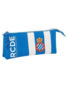 Necessaire RCD Espanyol Azzurro Bianco da RCD Espanyol, Porta penne - Ref: S4302780, Precio: €11.99, Descuento: %