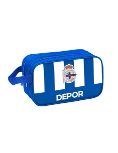 Reise-Toilettentasche Real Madrid C.F. Weiß Grau Sportlich 26 x 15 x 12 cm | Tienda24 Tienda24.eu