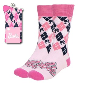 Chaussettes Barbie 36-43 de Barbie, Chaussettes - Réf : S2449245, Prix : 5,80 €, Remise : %