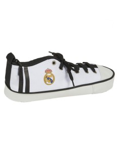 Holdall Real Madrid C.F. Slipper Black Black | Tienda24 Tienda24.eu