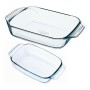 Set of Oven Dishes Pyrex Classic Transparent Glass (2 pcs) by Pyrex, Roasting Pans - Ref: S2700358, Price: 18,00 €, Discount: %