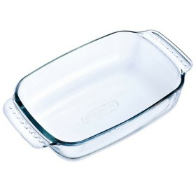 Oven Dish Ô Cuisine Ocuisine Vidrio Transparent Glass Oval 40 x 28 x 7 cm (4 Units) | Tienda24 - Global Online Shop Tienda24.eu