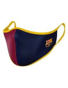 Mascherina Igienica in Stoffa Riutilizzabile F.C. Barcelona Adulto da F.C. Barcelona, Monouso - Ref: S4303688, Precio: €14.90...