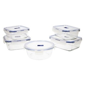 Conjunto de Lancheiras Tontarelli Nuvola 1,15 L Azul Retangular 3 Peças (12 Unidades) | Tienda24 - Global Online Shop Tienda24.eu