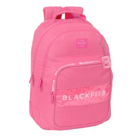 Mochila Escolar BlackFit8 Glow up Rosa (32 x 42 x 
