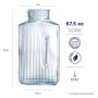 Glas-Flasche Luminarc Quadro Durchsichtig Glas 2 L von Luminarc, Krüge und Karaffen - Ref: S2701671, Preis: 7,55 €, Rabatt: %