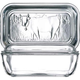 Butter Dish Luminarc 73115 Glass 17 x 7 cm by Luminarc, Plates and dishes - Ref: S2701683, Price: 9,87 €, Discount: %