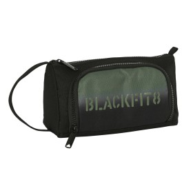 Estuche Escolar con Accesorios BlackFit8 Gradient Negro Verde