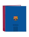 Raccoglitore ad anelli F.C. Barcelona M657 Rosso Granato Blu Marino A4 27 x 33 x 6 cm da F.C. Barcelona, Armadi schedari - Re...