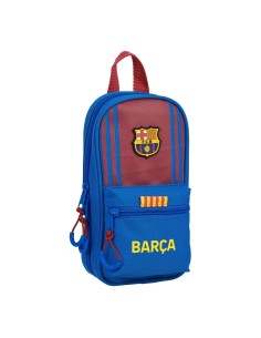 Astuccio Zaino F.C. Barcelona M747 Rosso Granato Blu Marino 12 x 23 x 5 cm (33 Pezzi) da F.C. Barcelona, Porta penne - Ref: S...