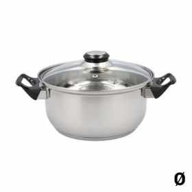 Cacerola con Tapa de Cristal Quid Habitat de Quid, Cacerolas - Ref: S2701835, Precio: 13,20 €, Descuento: %