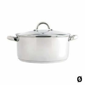 Cacerola con Tapa de Cristal Quid Ottawa Acero Inoxidable de Quid, Cacerolas - Ref: S2701837, Precio: 21,54 €, Descuento: %