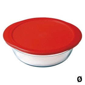 Fiambrera Ô Cuisine Rojo Vidrio de Borosilicato de Ô Cuisine, Almacenamiento de alimentos - Ref: S2701844, Precio: 9,44 €, De...