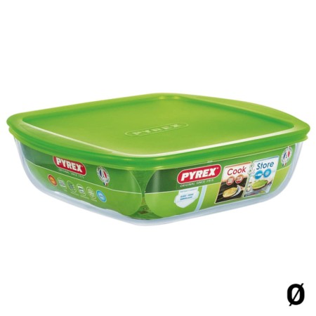 Lunch box Pyrex C&S Transparent Borosilicate Glass by Pyrex, Food storage - Ref: S2701860, Price: 12,98 €, Discount: %