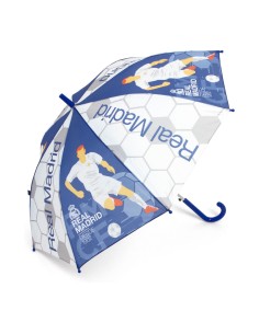 Ombrello Automatico Real Madrid C.F. Azzurro Bianco (Ø 84 cm) da Real Madrid C.F., Ombrelli classici - Ref: S4304878, Precio:...