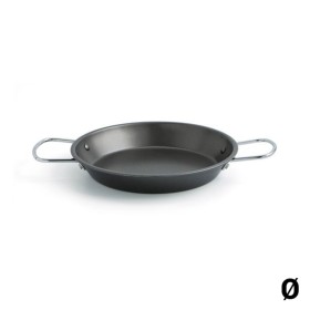 Paellera Quid Senia Negro Metal Acero de Quid, Paelleras - Ref: S2701935, Precio: 11,43 €, Descuento: %