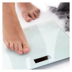 Digital Bathroom Scales Esperanza EBS002W White Glass | Tienda24 - Global Online Shop Tienda24.eu