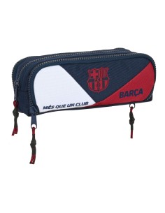 Astuccio Scuola F.C. Barcelona Corporativa Azzurro Rosso Granato (21 x 8 x 8 cm) da F.C. Barcelona, Porta penne - Ref: S43053...