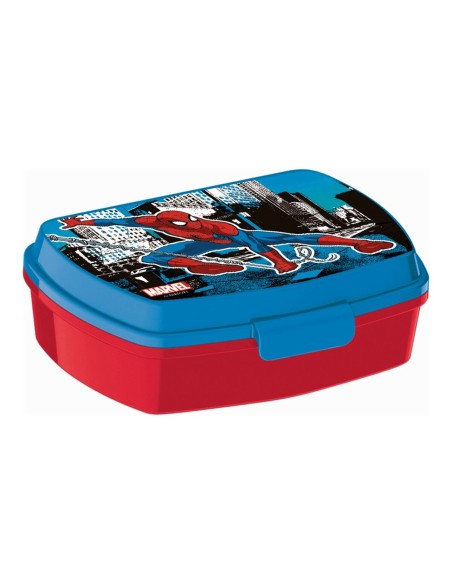 Caixa Sanduíche Spider-Man Great power Azul Vermelho 17 x 5.6 x 13.3 cm | Tienda24 Tienda24.eu