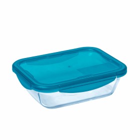 Fiambrera Pyrex Cook & Go Cristal Azul (0,8 L) de Pyrex, Almacenamiento de alimentos - Ref: S2702527, Precio: 7,15 €, Descuen...