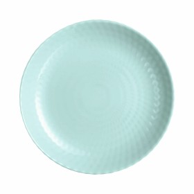 Flat plate Luminarc Pampille Turquoise Glass (Ø 25 cm) by Luminarc, Plates and dishes - Ref: S2702656, Price: 1,80 €, Discoun...