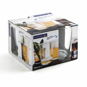 Set of glasses Arcoroc Salto 6 Units Transparent Glass (50 cl) | Tienda24 - Global Online Shop Tienda24.eu