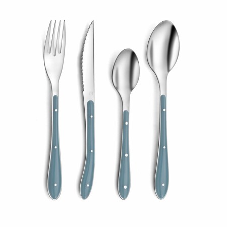 Couverts Amefa Bistro Bleu Métal (24 pcs) | Tienda24 - Global Online Shop Tienda24.eu