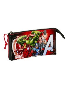 Carpeta de anillas Marvel Negro (27 x 32 x 3.