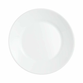 Plate set Arcoroc Restaurant White Glass (Ø 23,5 cm) (6 uds) by Arcoroc, Plates and dishes - Ref: S2703715, Price: 28,81 €, D...