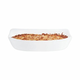 Oven Dish Luminarc Smart Cuisine White Glass 34 x 25 cm (34 x 25 cm) by Luminarc, Roasting Pans - Ref: S2704271, Price: 9,75 ...