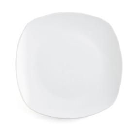 Flat Plate Quid Novo Vinci White Ceramic Ø 26,6 cm 26,6 cm (6 Units) (Pack 6x) by Quid, Plates and dishes - Ref: S2704452, Pr...