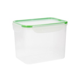 Hermetic Lunch Box Quid Greenery Transparent Plastic (3,7 L) (Pack 4x) by Quid, Food storage - Ref: S2704467, Price: 28,94 €,...