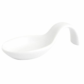 Cucchiaio da Cocktail Quid Chef Ceramica Bianco 10 x 5 cm (12 Unità) (Pack 12x) di Quid, Piatti e teglie - Rif: S2704519, Pre...