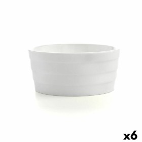 Prato de Sobremesa Quid Chef Cerâmica Branco 25 x 15 cm (6 Unidades) (Pack 6x) | Tienda24 - Global Online Shop Tienda24.eu