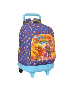 Mochila Escolar F.C. Barcelona Azul Grená 27 x 33 x 10 cm | Tienda24 Tienda24.eu