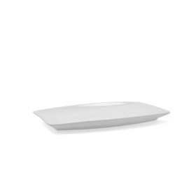 Fuente de Cocina Quid Gastro Cerámica Blanco (30,5 x 19,5 x 2,5 cm) (Pack 4x) de Quid, Platos y fuentes - Ref: S2704611, Prec...