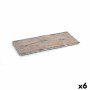 Plateau Quid A'bordo Marron Plastique 40 x 18 cm (6 Unités) (Pack 6x) de Quid, Plats et plateaux - Réf : S2704851, Prix : 75,...