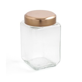 Jar Quid B&w Copper Glass 1,25 L (6 Units) (Pack 6x) by Quid, Food storage - Ref: S2704914, Price: 17,63 €, Discount: %