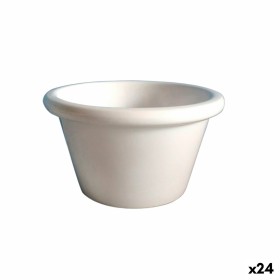 Ramequín Quid Professional Melamina Blanco Plástico 8,5 x 8,5 x 4,5 cm (24 Unidades) de Quid Professional, Moldes para souffl...