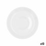 Plate Bidasoa Glacial Ø 15 cm White Ceramic (12 Units) (Pack 12x) | Tienda24 - Global Online Shop Tienda24.eu