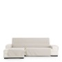 Housse pour chaise longue accoudoir long gauche Eysa SILVER Marron Clair 100 x 110 x 290 cm de Eysa, Housses de canapé - Réf ...