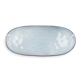 Serving Platter Quid Boreal Blue Ceramic 36 x 16 cm (2 Units) (Pack 2x) by Quid, Plates and dishes - Ref: S2705040, Price: 35...